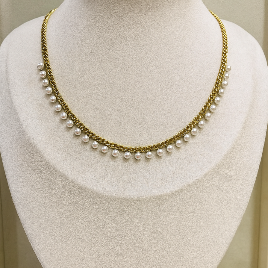 Collier Éclat Perlé
