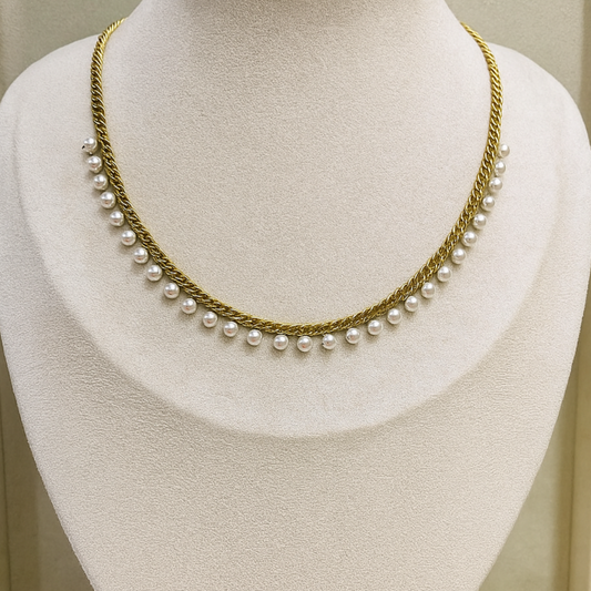 Collier Éclat Perlé