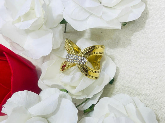 Bague Croisée d’Or